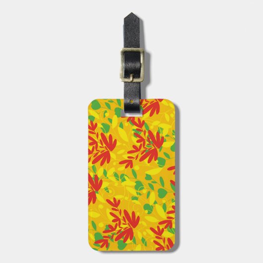 Blatt Gepäckanhänger (Vorderseite vertikal)