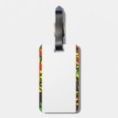 Blatt Gepäckanhänger (Rückseite vertikal)