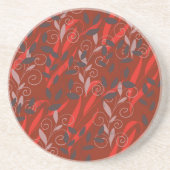 Blatt Getränkeuntersetzer (Vorne)