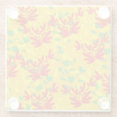 Blatt Glasuntersetzer (Rückseite)