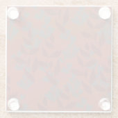 Blatt Glasuntersetzer (Rückseite)