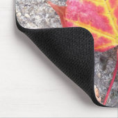 Blatt-Glück Mousepad (Ecke)