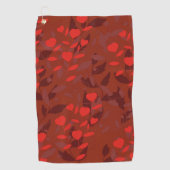 Blatt Golfhandtuch (Vorderseite)