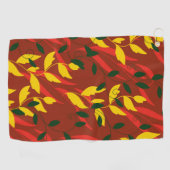 Blatt Golfhandtuch (Horizontal)
