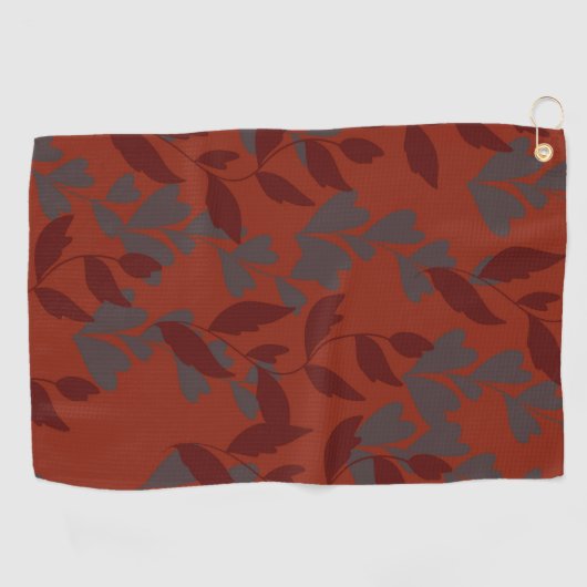 Blatt Golfhandtuch (Horizontal)