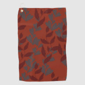 Blatt Golfhandtuch (Vorderseite)