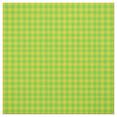 Blatt-grünes und gelbes Karo-Gingham-Muster Stoff (Muster)