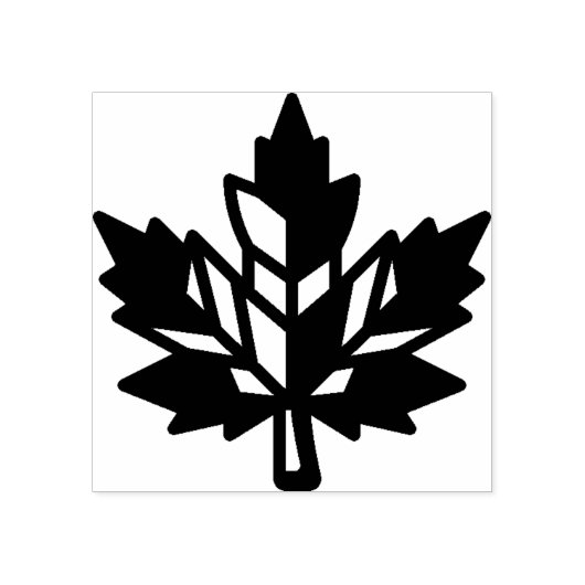 Blatt Gummistempel (Prägung)