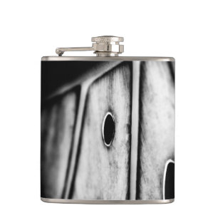 Blatt ist Zuhause Flachmann