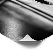 Blatt ist Zuhause Fotodruck (Ecke)