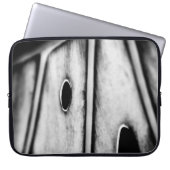 Blatt ist Zuhause Laptopschutzhülle (Vorderseite)