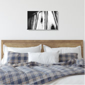 Blatt ist Zuhause Leinwanddruck (Insitu (Schlafzimmer))