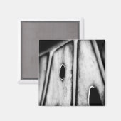 Blatt ist Zuhause Magnet (Vorderseite/Rückseite)