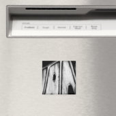 Blatt ist Zuhause Magnet (In Situ (Geschirrspüler))
