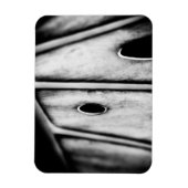 Blatt ist Zuhause Magnet (Vertikal)