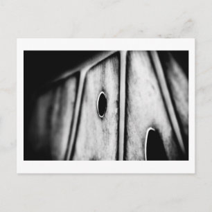 Blatt ist Zuhause Postkarte