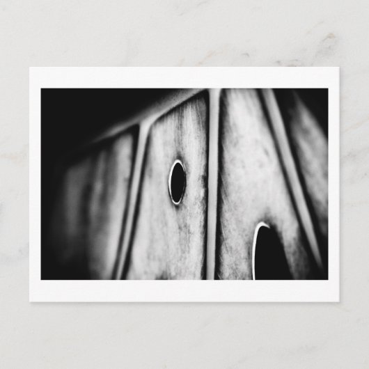 Blatt ist Zuhause Postkarte (Vorderseite)