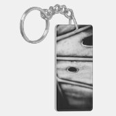 Blatt ist Zuhause Schlüsselanhänger (Vorderseite links)