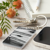 Blatt ist Zuhause Schlüsselanhänger (Vorderseite rechts)