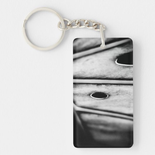 Blatt ist Zuhause Schlüsselanhänger (Vorderseite)