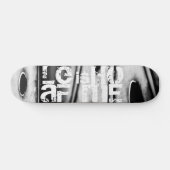 Blatt ist Zuhause Skateboard (Horizontal)