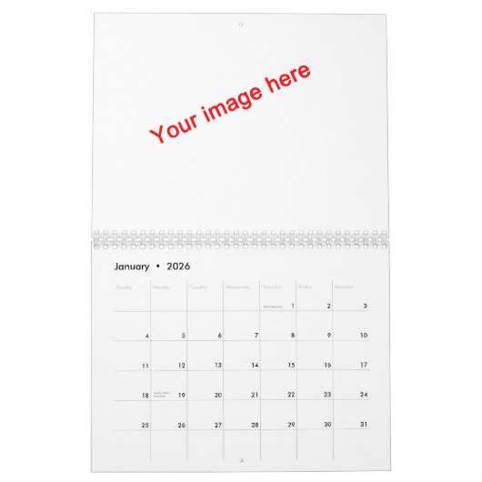 Blatt-Kalender Kalender (Jan 2026)