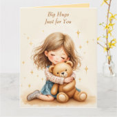 Blatt Karte (Gelbe Blume)