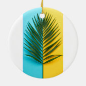 Blatt Keramik Ornament (Hinten)
