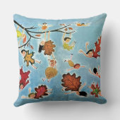 Blatt-Kinder Kissen (Rückseite)