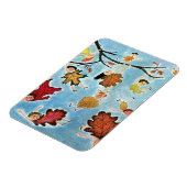 Blatt Kinder Magnet (Linke Seite)