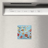 Blatt Kinder Magnet (In Situ (Geschirrspüler))