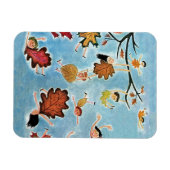 Blatt Kinder Magnet (Horizontal)