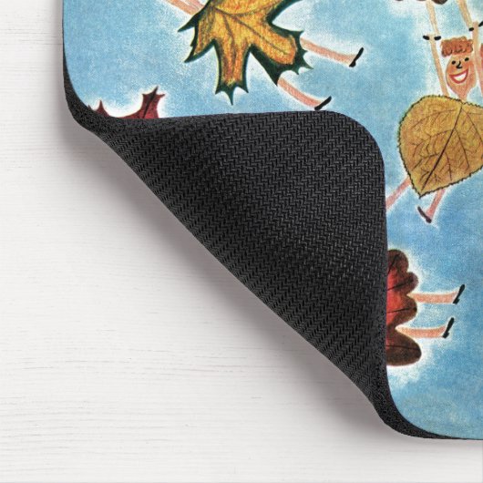 Blatt-Kinder Mousepad (Ecke)