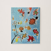 Blatt-Kinder Puzzle (Vertikal)