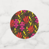 Blatt Konfetti (Klein Vorderseite)