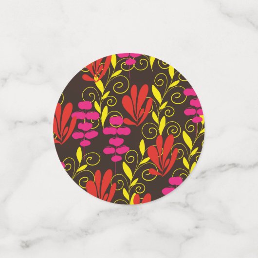 Blatt Konfetti (Klein Vorderseite)