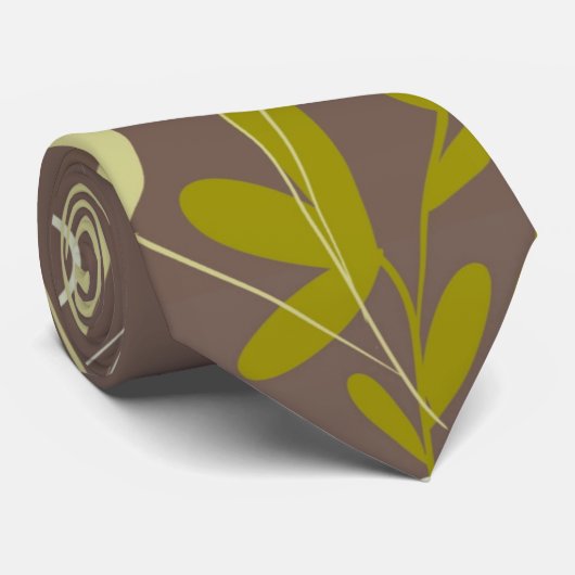 Blatt Krawatte (Gerollt)