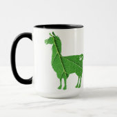 Blatt-Lama-Tasse Tasse (Links)