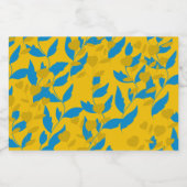 Blatt Lebensmitteletikett (Einzelnes Label)