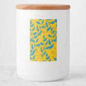 Blatt Lebensmitteletikett (Vorderseite)