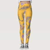 Blatt Leggings (Vorderseite)