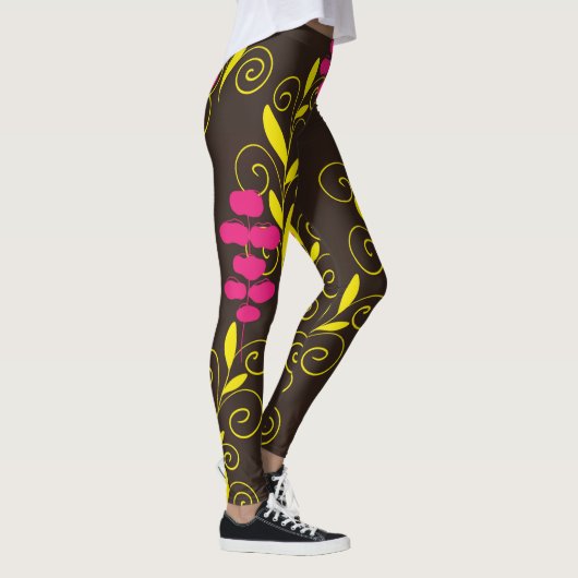 Blatt Leggings (Rechts)