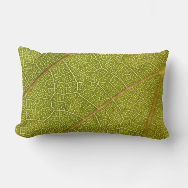 Blatt-Makrokissen Lendenkissen (Vorderseite)