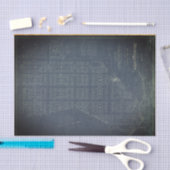 Blatt Manhattan-Plan-18lb Decoupage Seidenpapier (Handwerk)