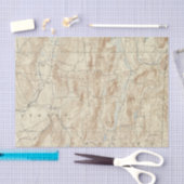 Blatt mit 15 Nelken Seidenpapier (Handwerk)