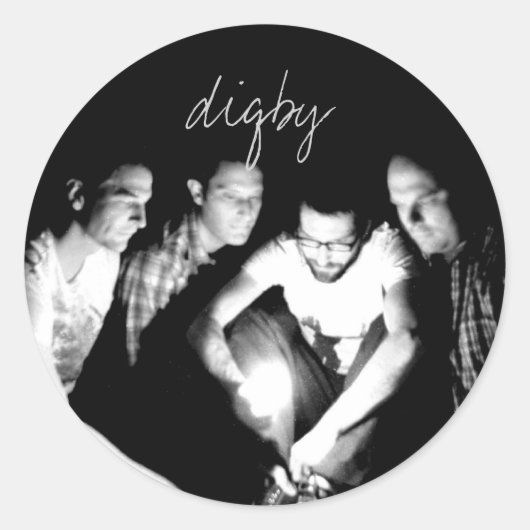 Blatt mit Aufklebern von 6 bis 3 Zoll Runder Aufkleber (Vorderseite)