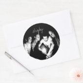 Blatt mit Aufklebern von 6 bis 3 Zoll Runder Aufkleber (Umschlag)