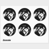 Blatt mit Aufklebern von 6 bis 3 Zoll Runder Aufkleber (Blatt)