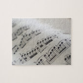 Blatt Musik 9 Puzzle (Horizontal)
