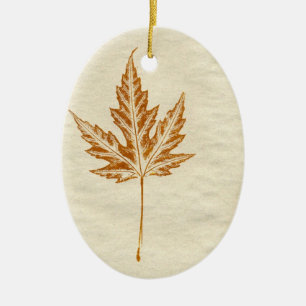 Blatt-Natur-Druck-Verzierung Keramikornament